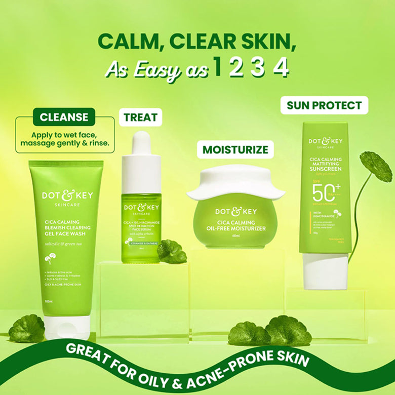Dot & Key Cica Calming Blemish Clearing Gel Face Wash