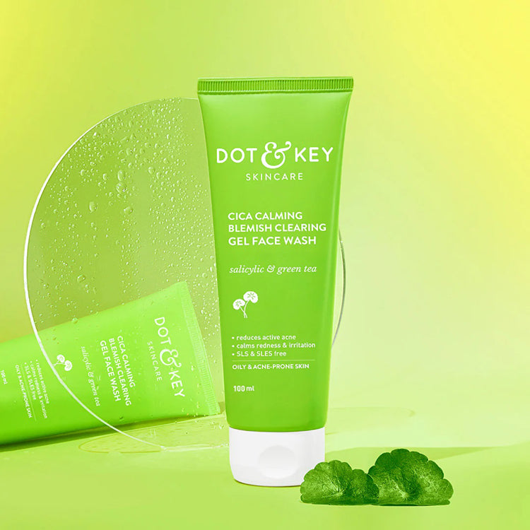 Dot & Key Cica Calming Blemish Clearing Gel Face Wash