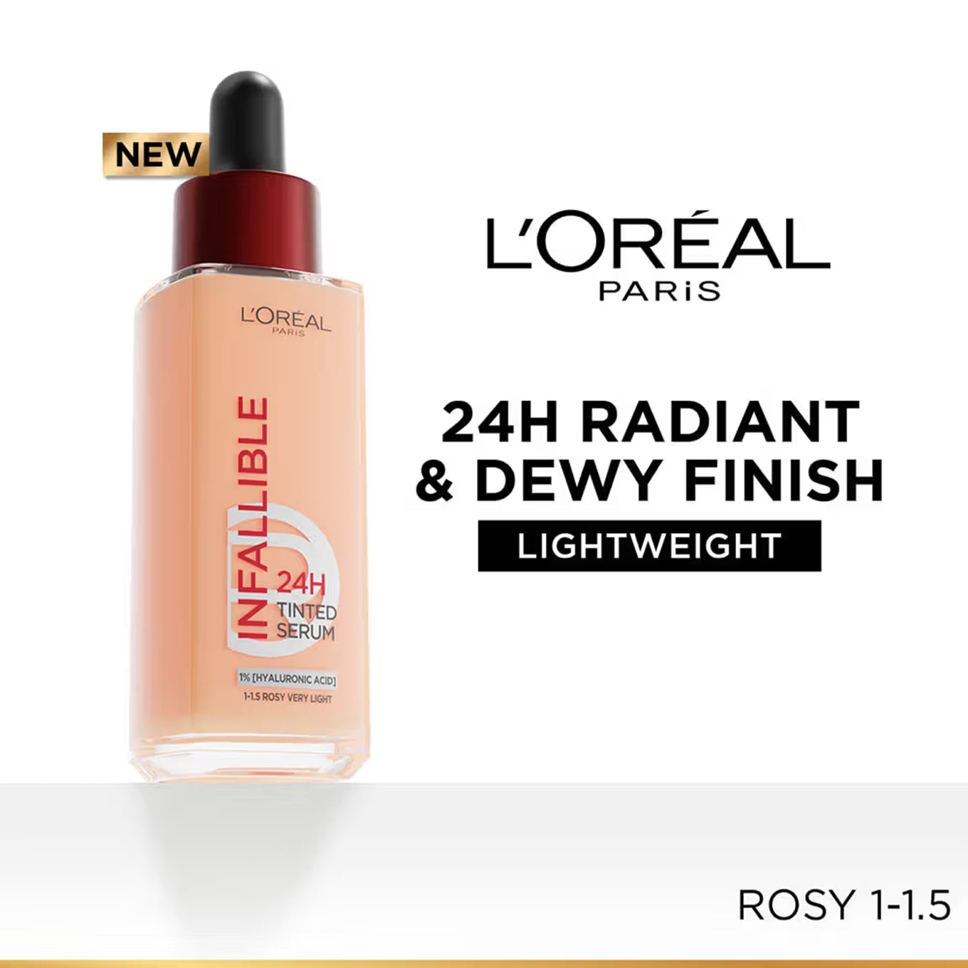 Loreal Paris Infallable 24H Tinted Serum Foundation 30Ml