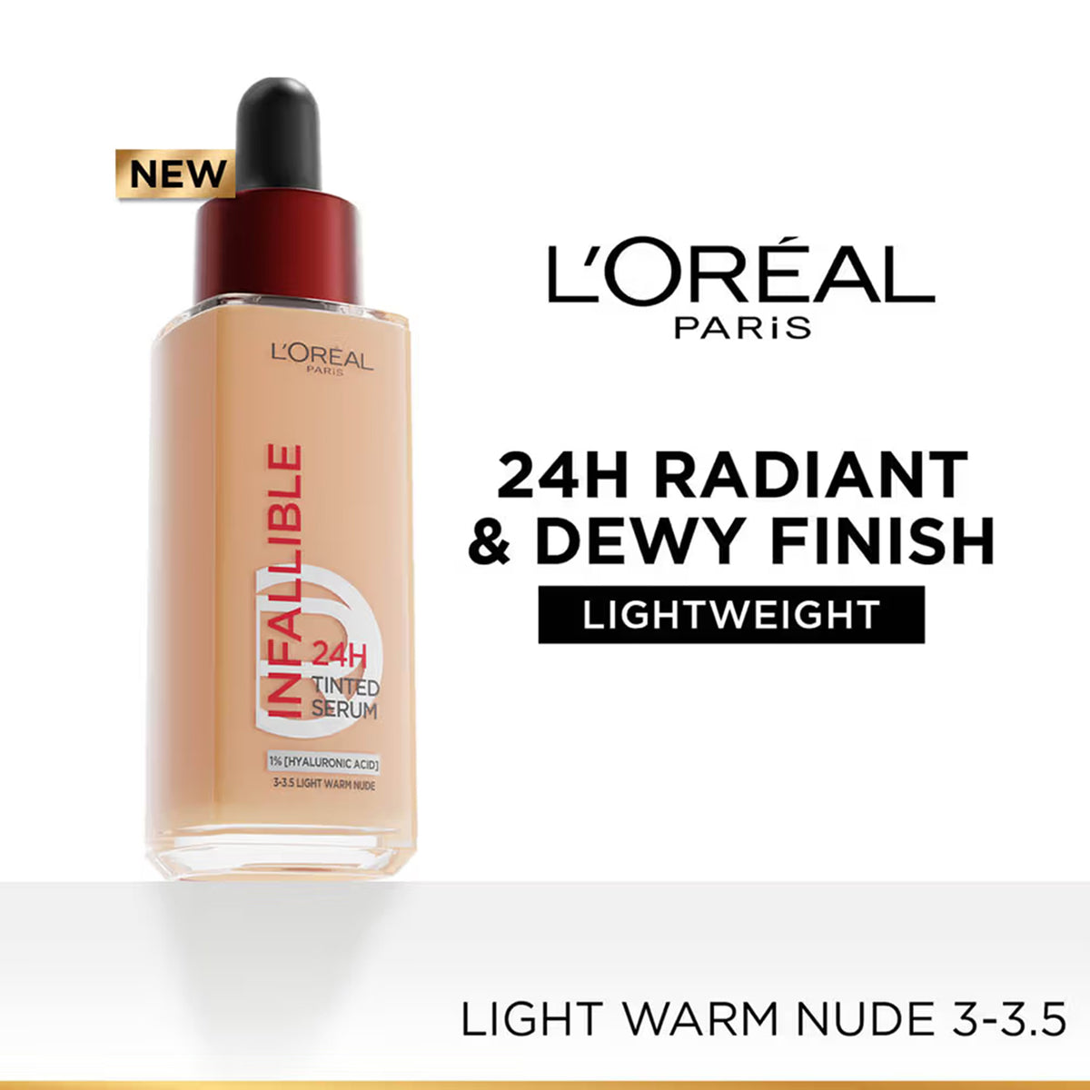 Loreal Paris Infallable 24H Tinted Serum Foundation 30Ml