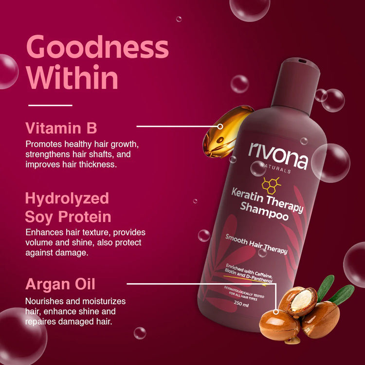 Rivona Keratin Therapy Shampoo