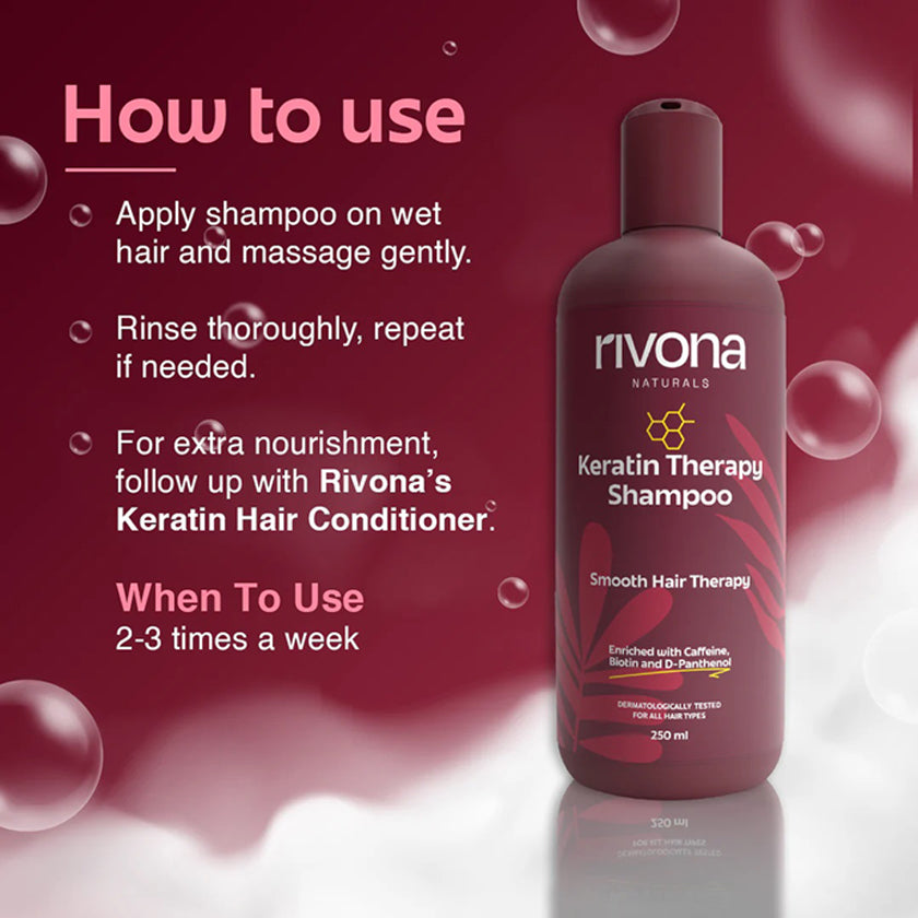 Rivona Keratin Therapy Shampoo