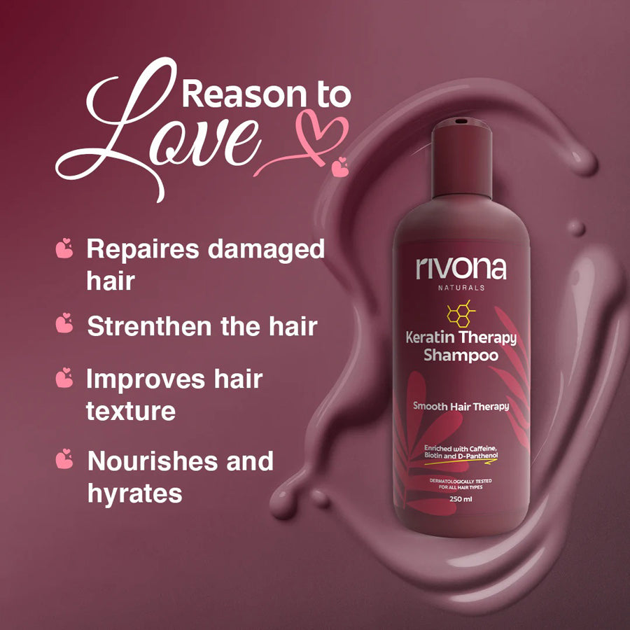 Rivona Keratin Therapy Shampoo
