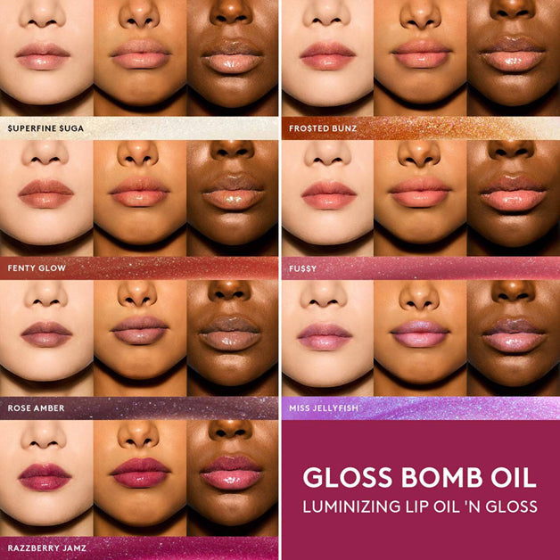 Fenty Beauty Gloss Bomb Oil Luminizing Lip Oil N Gloss 9Ml