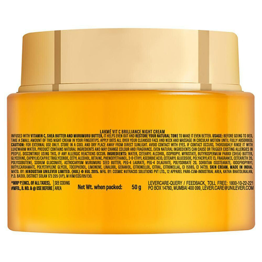 Lakme Vit C Brilliance Night Creme