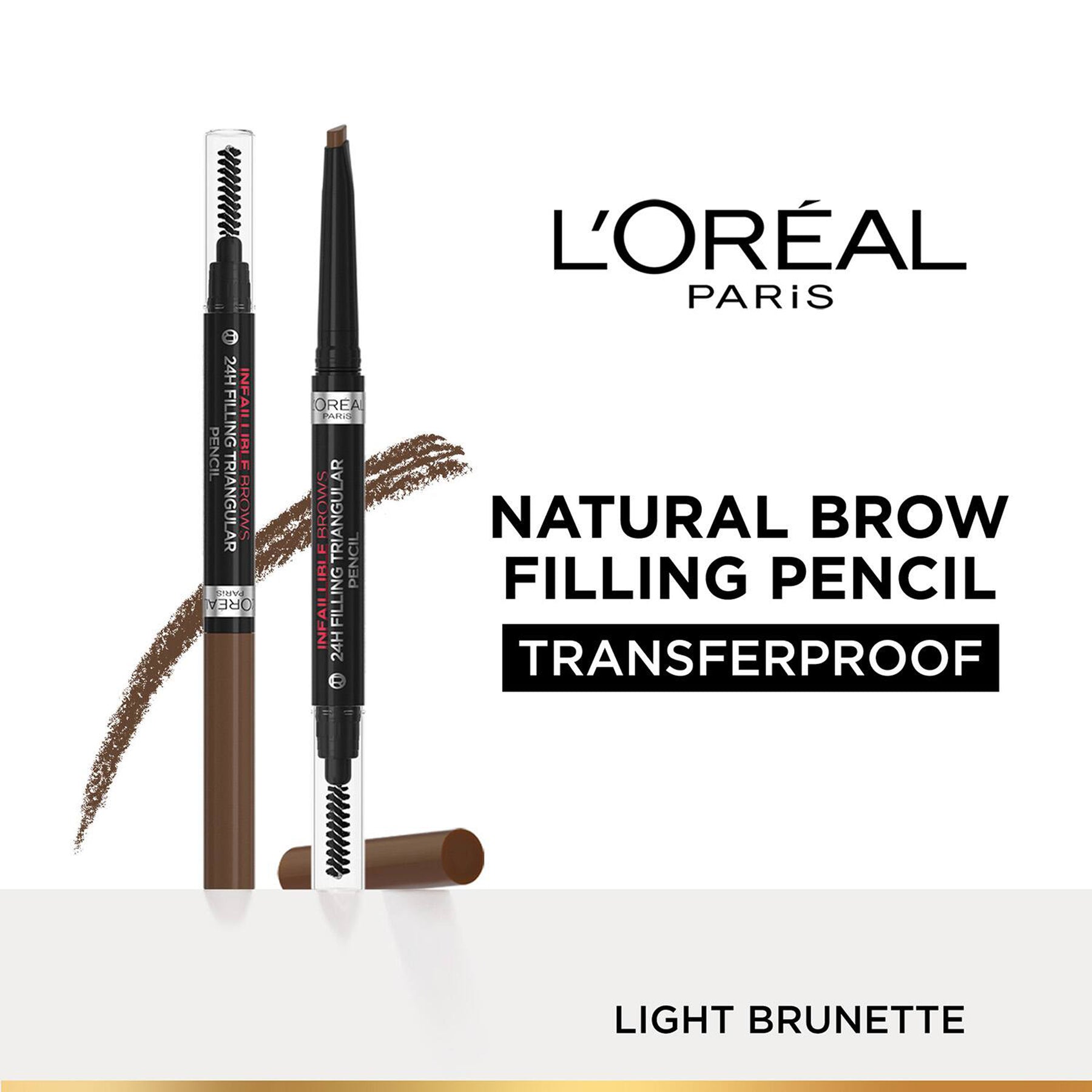 Loreal Paris Infaillible Brows 24H Filling Triangular Pencil 0.3G