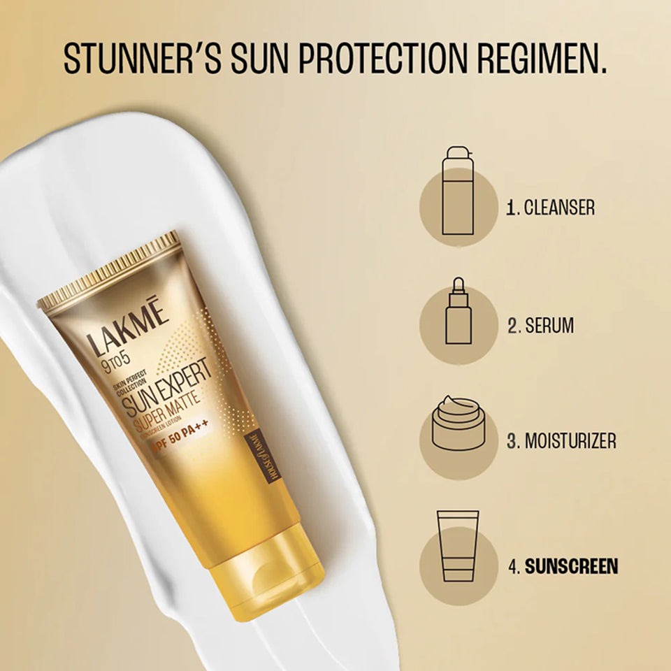 Lakme Sun Expert Super Matte Sunscreen Lotion Spf 50 Pa++