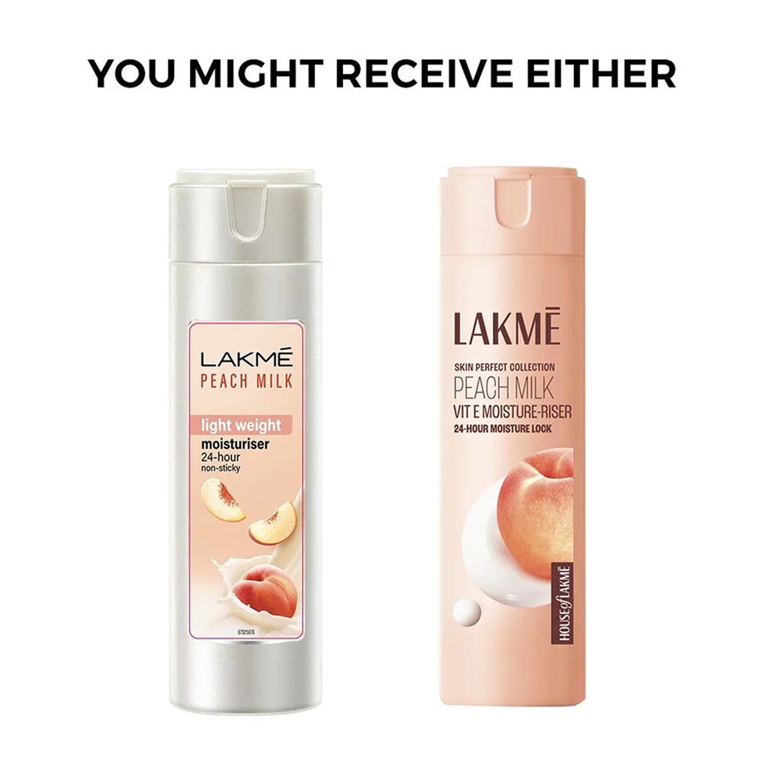 Lakme Peach Milk Vit E+Spf 24 Moisture-riser