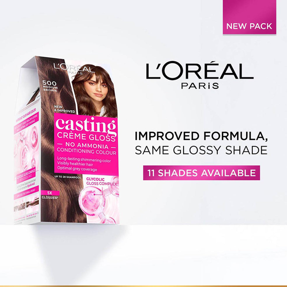 Loreal Paris Casting Creme Gloss Hair Color 60G+60Ml+40G