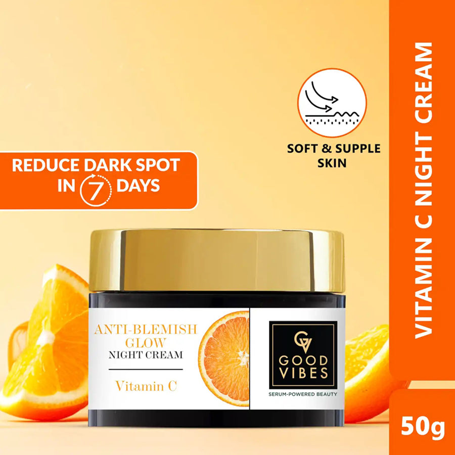 Good Vibes Anti- Blemish Glow Vitamic C Night Cream