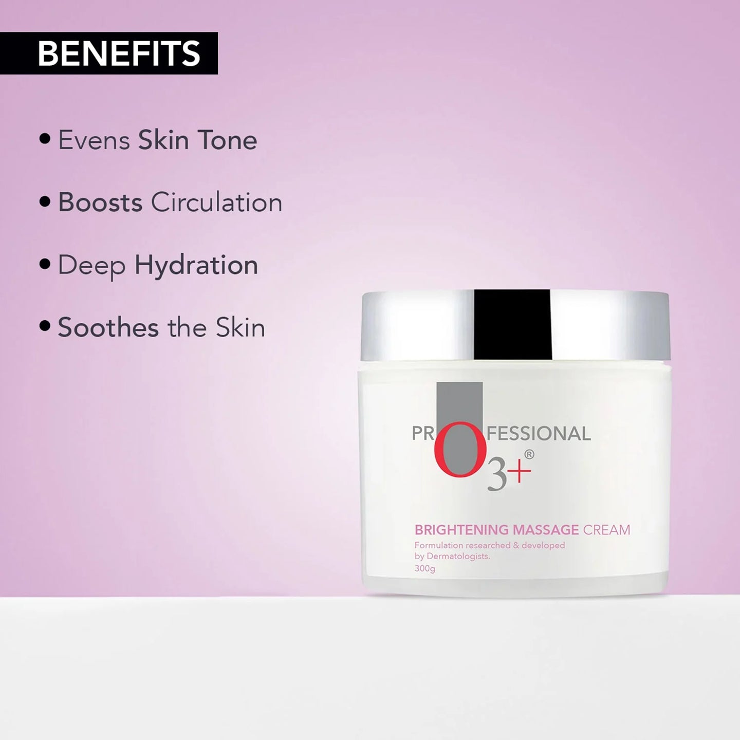 O3+ Brightening Massage Cream