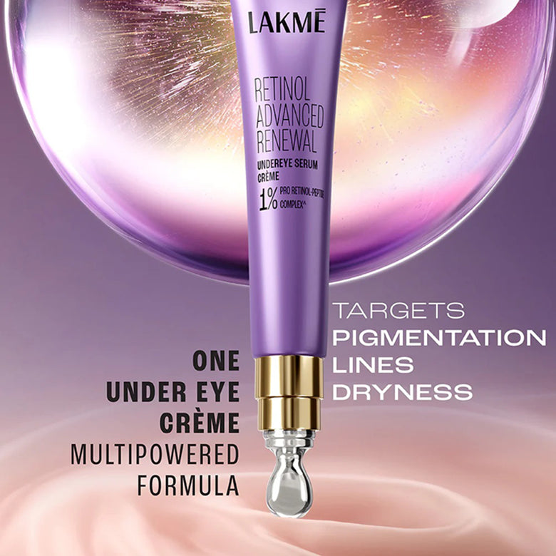 Lakme Retinol Advanced Renewal Undereye Serum Creme