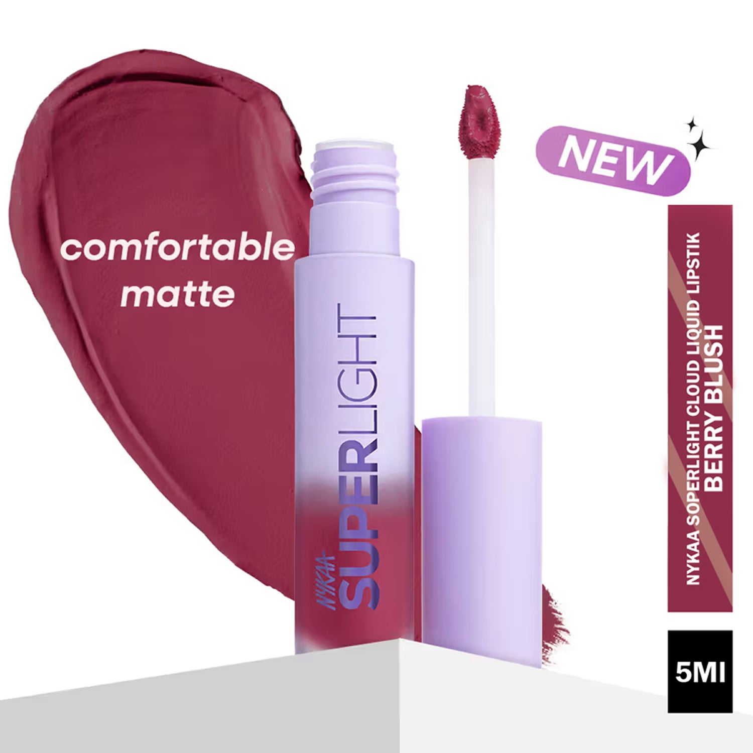 Nykaa Superlight Cloud Liquid Lipstick 5Ml