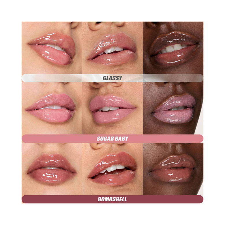 Huda Beauty Glossiest Gloss Mini Kit 3*1.9Ml