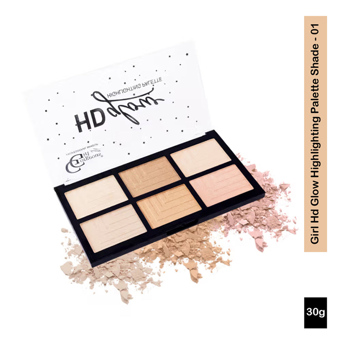 Gorgeous Girl Hd Glow Highlighting Palette