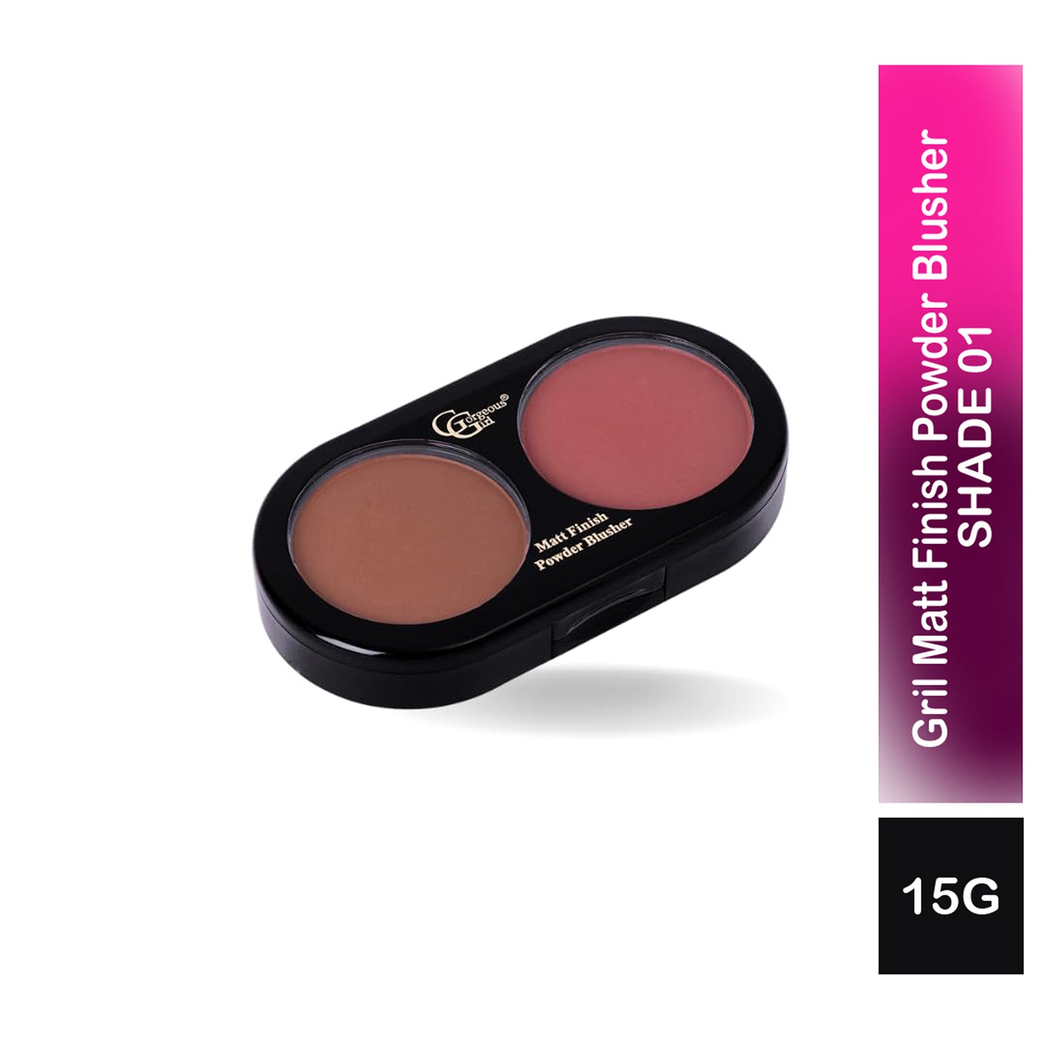 Gorgeous Gril Matt Finish Powder Blusher 15G