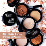 Gorgeous Gril Skin Matte Derma Protect Mineral Mattifying Compact Powder
