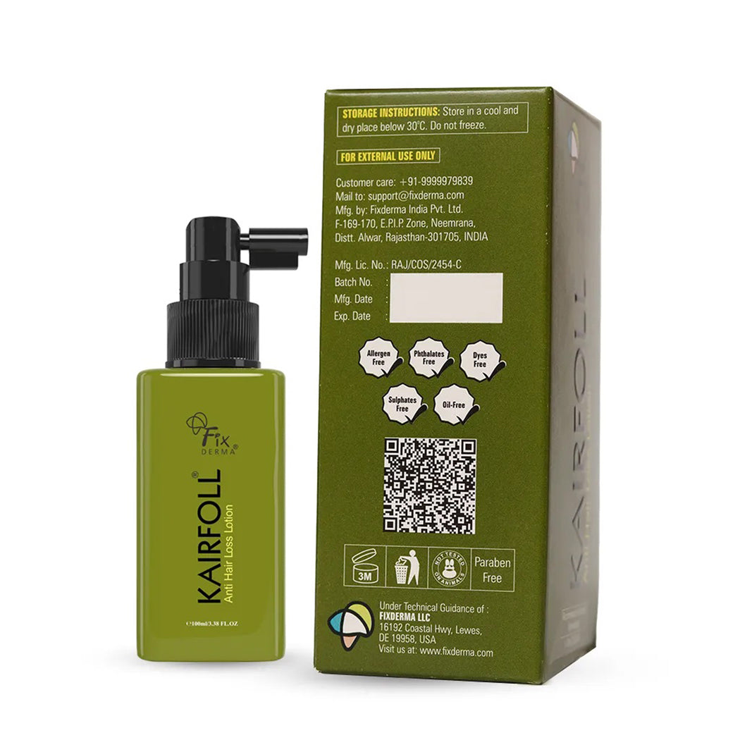 Fixderma Kairfoll Anti Hair Loss Lotion