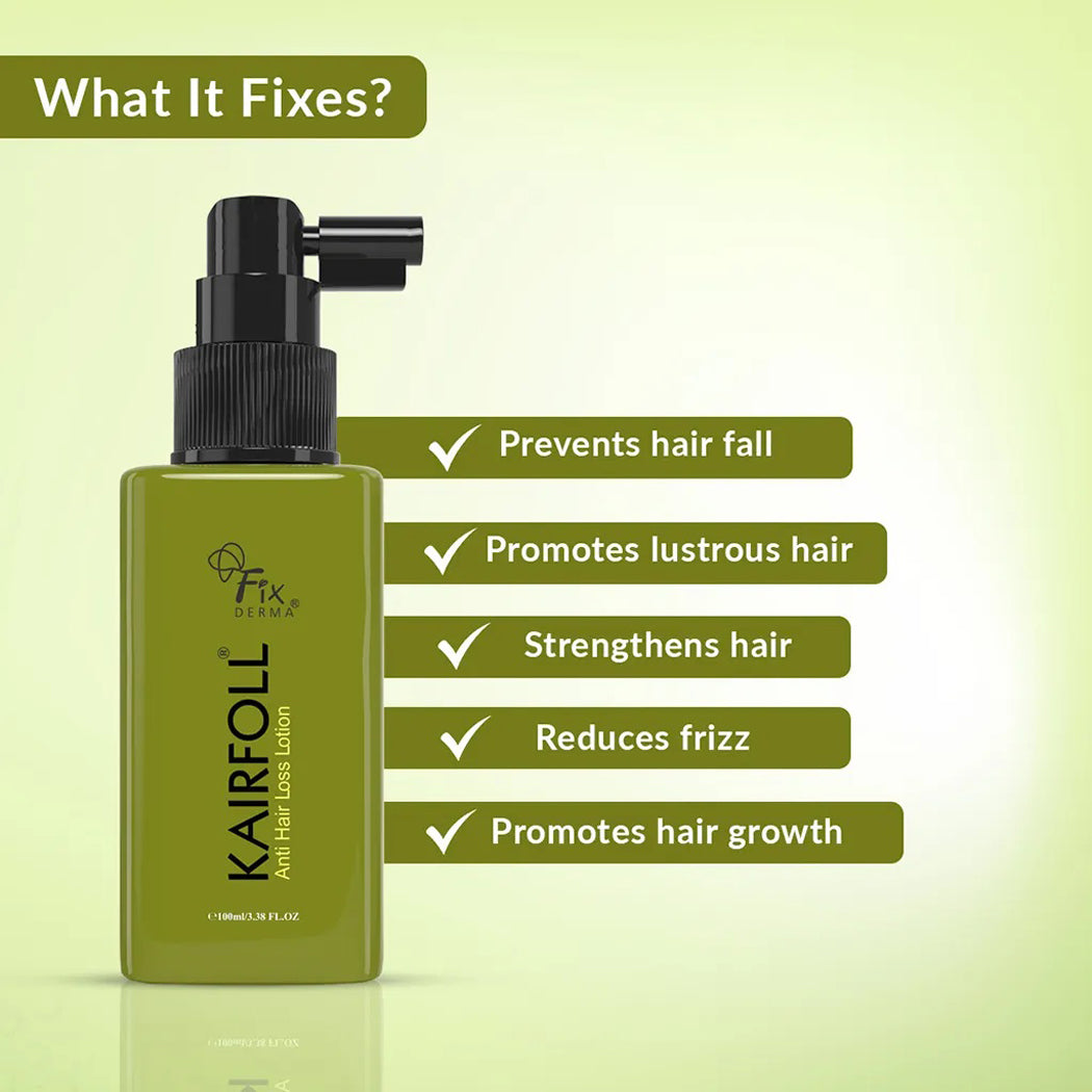 Fixderma Kairfoll Anti Hair Loss Lotion