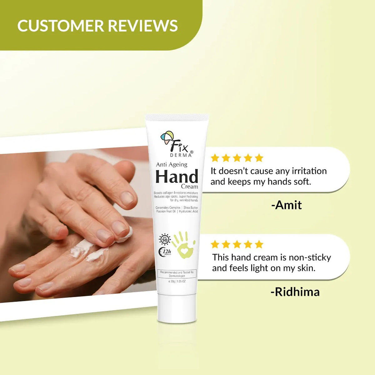 Fixderma Anti Ageing Hand Cream