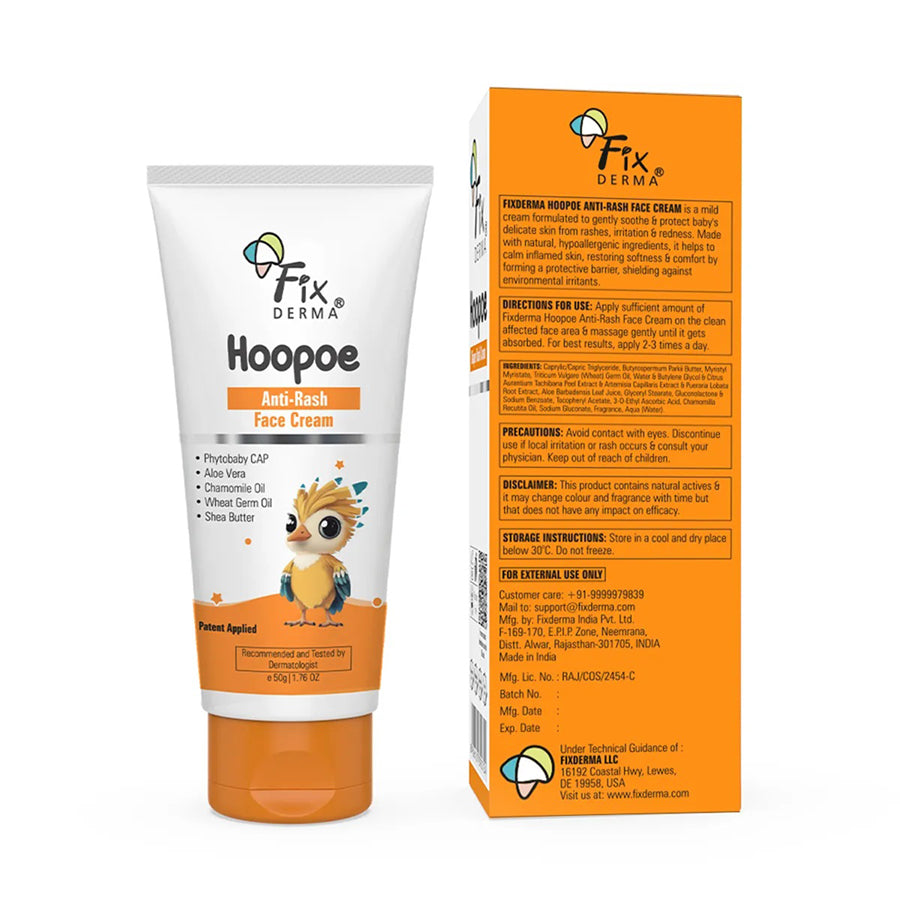 Fixderma Hoopoe Anti Rash Face Cream