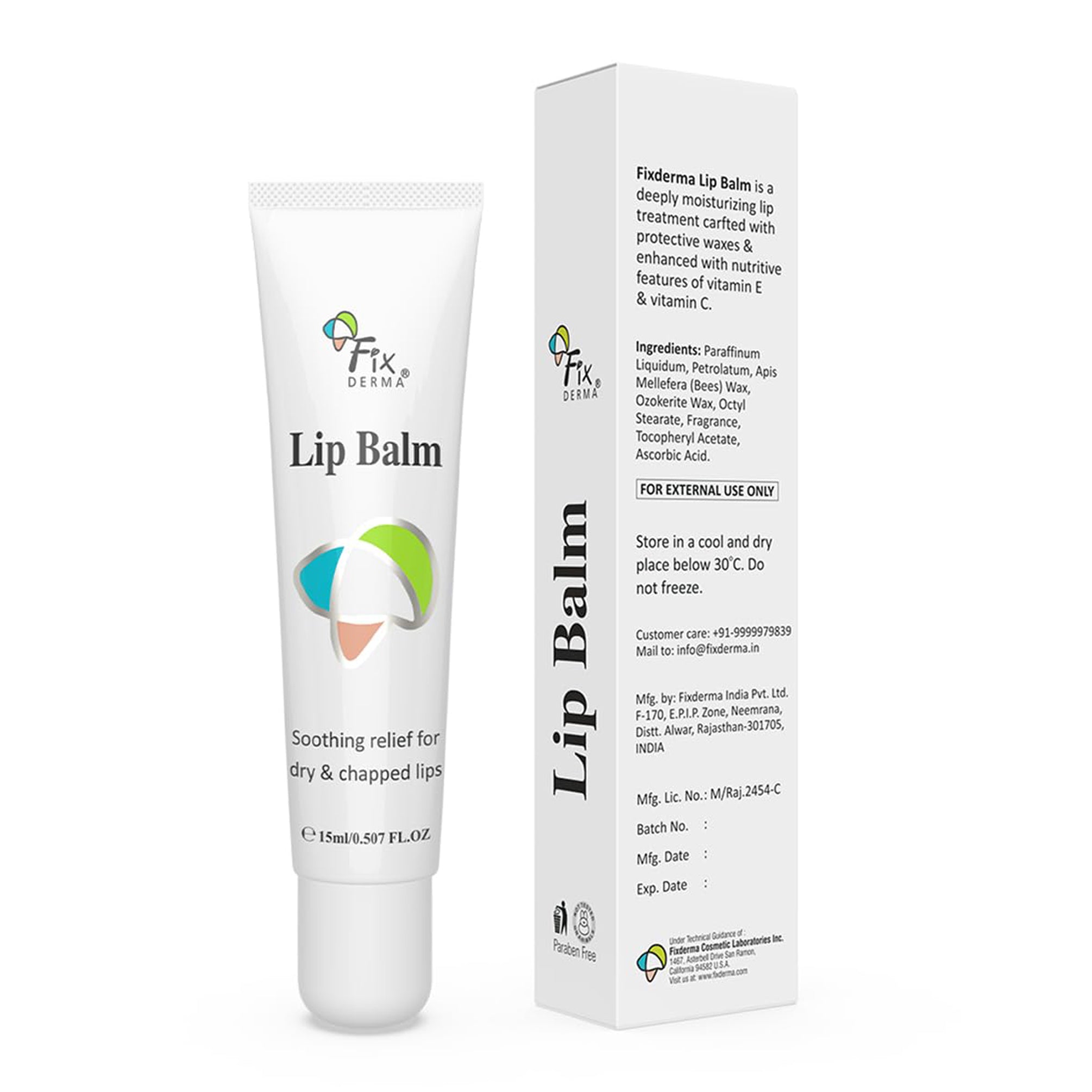 Fixderma Lip Balm