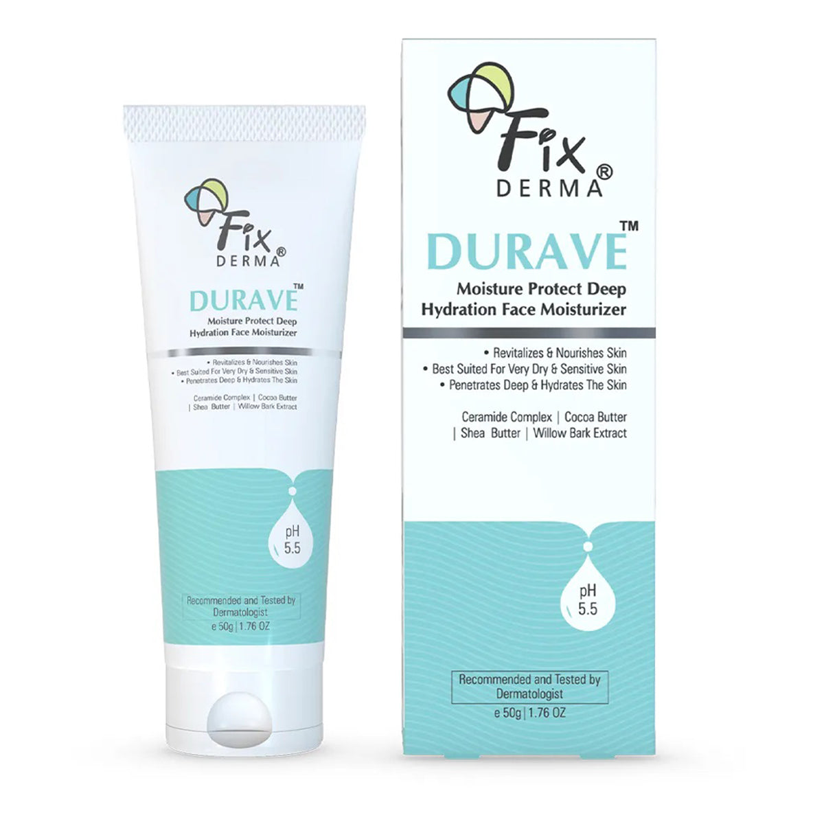 Fixderma Durave Moisture Protect Deep Hydration Face Moisturizer