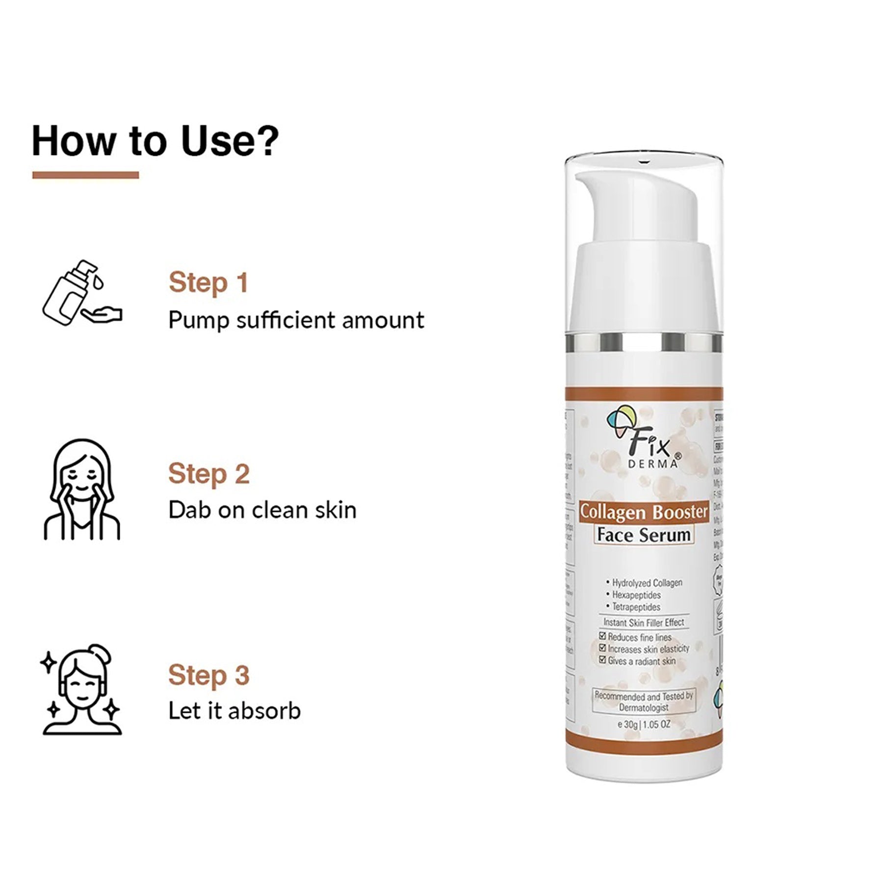Fixderma Collagen Booster Face Serum