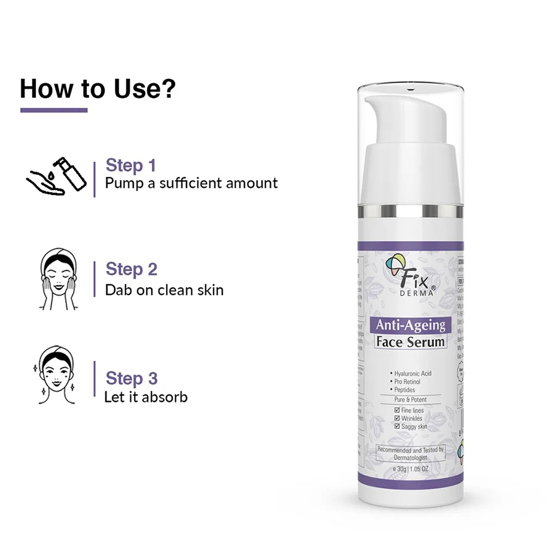 Fixderma Anti Ageing Face Serum