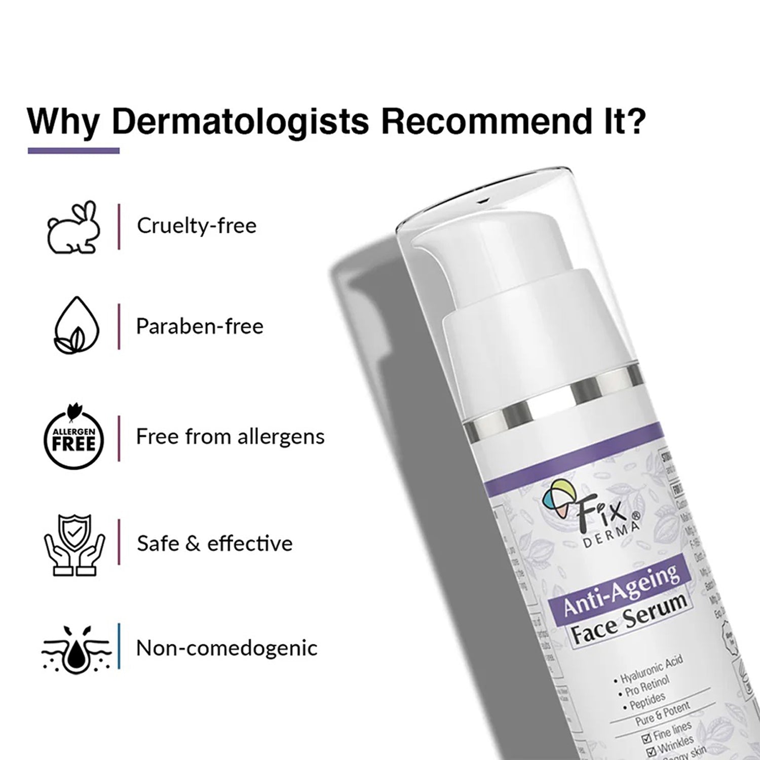 Fixderma Anti Ageing Face Serum