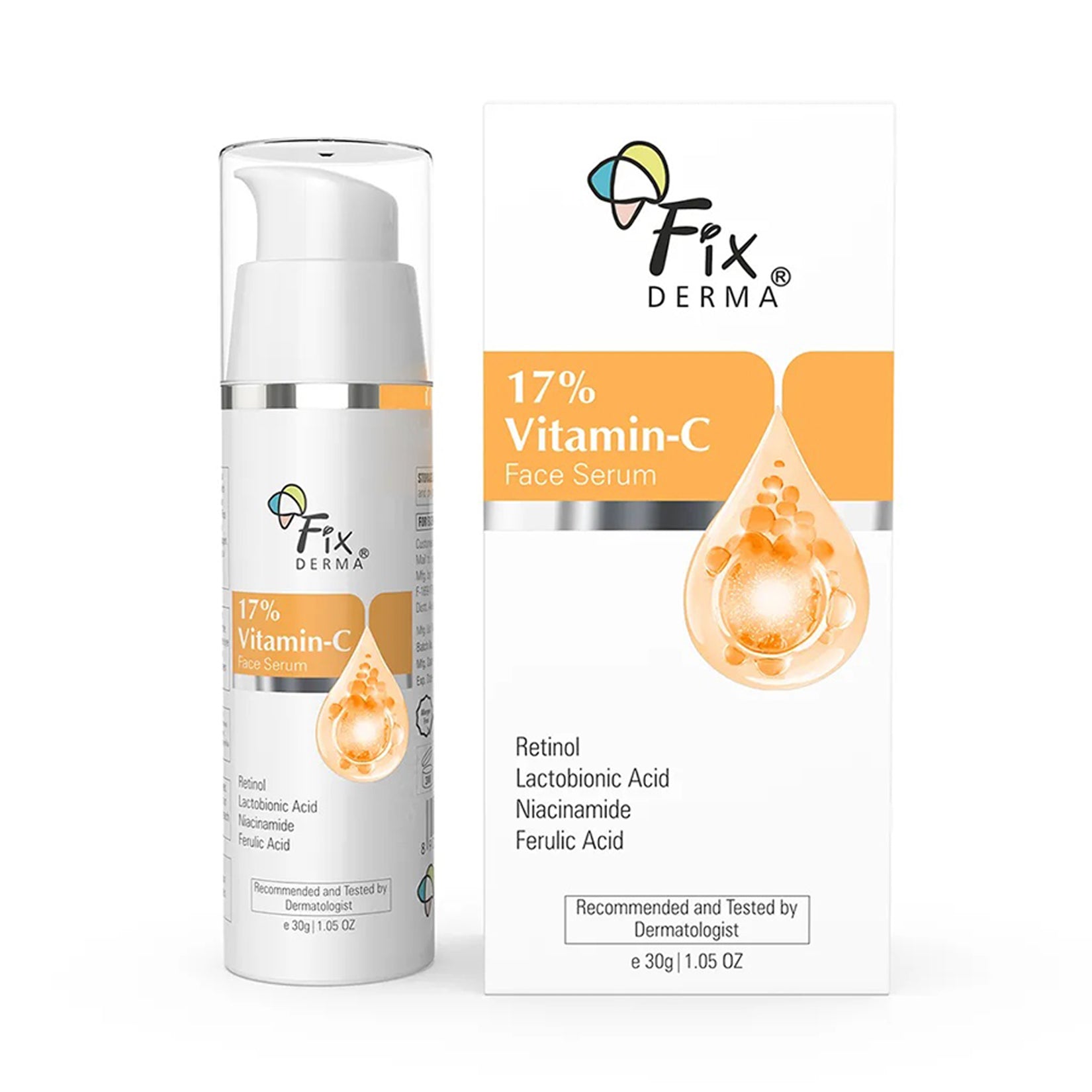 Fixderma 17PER Vitamin C Face Serum
