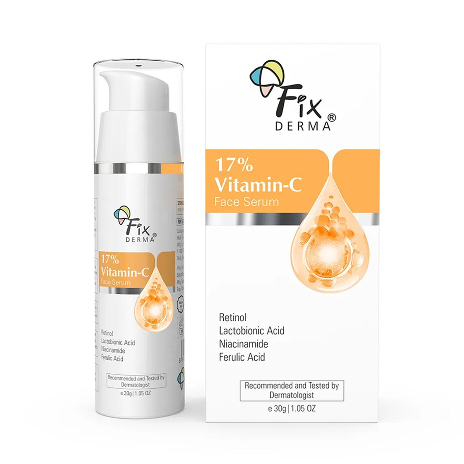 Fixderma 17PER Vitamin C Face Serum