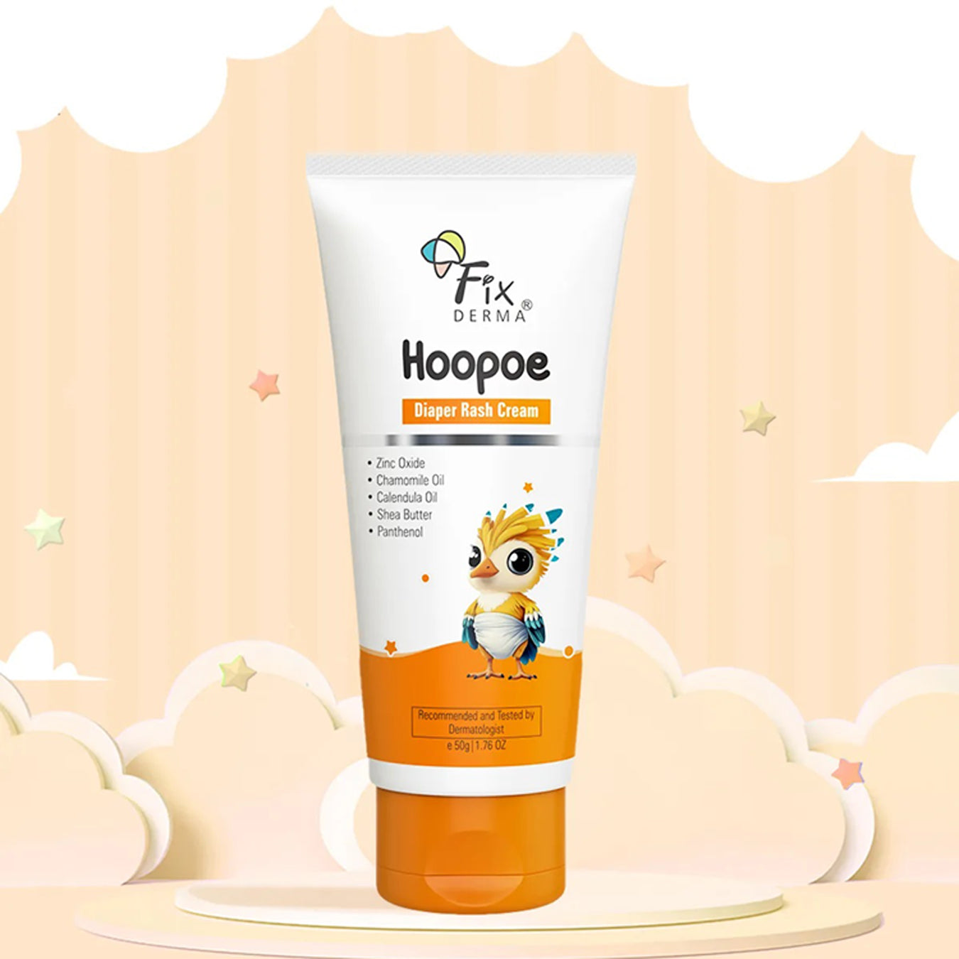 Fixderma Hoopoe Diaper Rash Cream