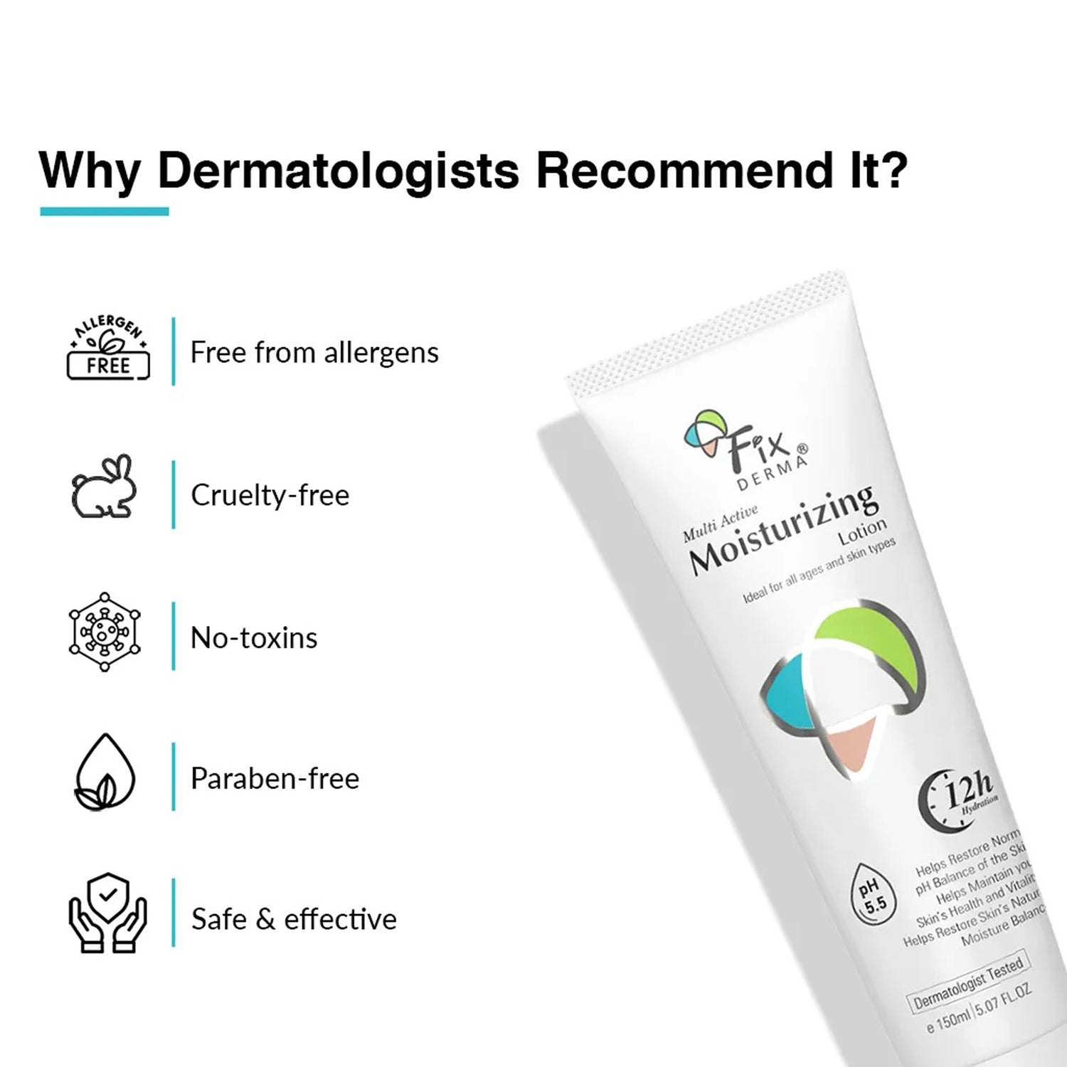 Fixderma Multi Active Moisturizing Lotion