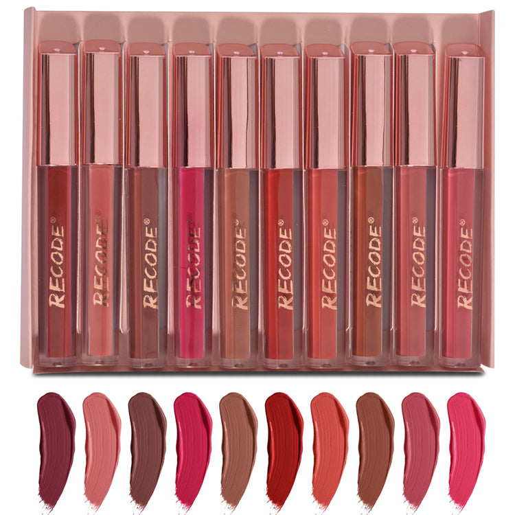 Recode Clay Matte Liquid Lipsticks 2 ML x 10
