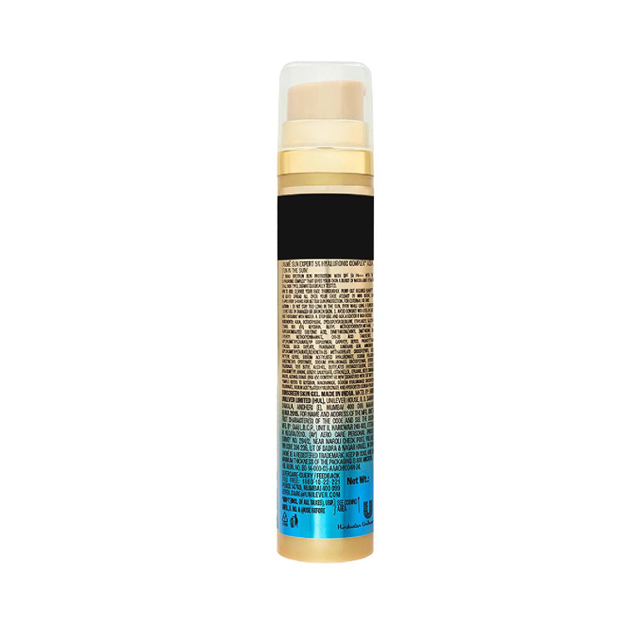 Lakme 9 to 5 Sun Expert 5Per Hyaluronic Complex Aqua Sun Gel Spf 50 PA