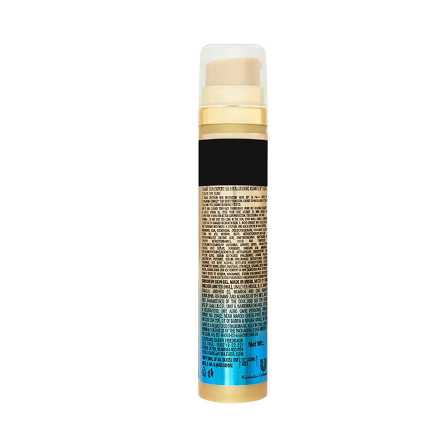 Lakme 9 to 5 Sun Expert 5Per Hyaluronic Complex Aqua Sun Gel Spf 50 PA