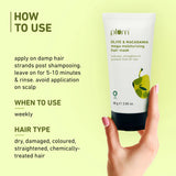 Plum Olive & Macadamia Mega Moisturizing Hair Mask
