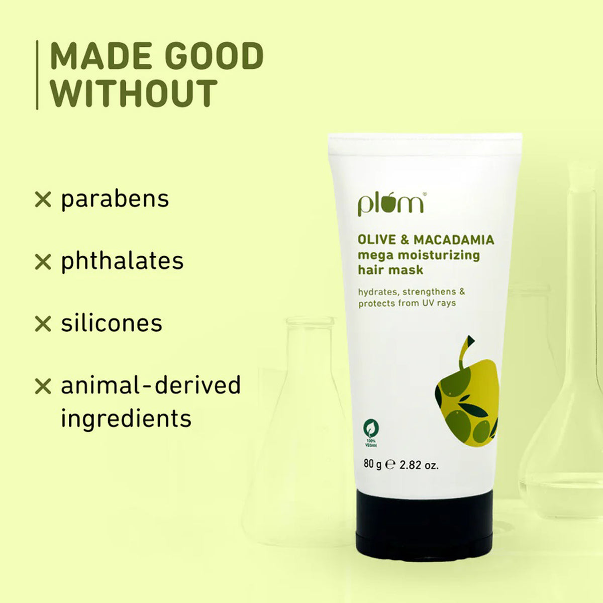 Plum Olive & Macadamia Mega Moisturizing Hair Mask