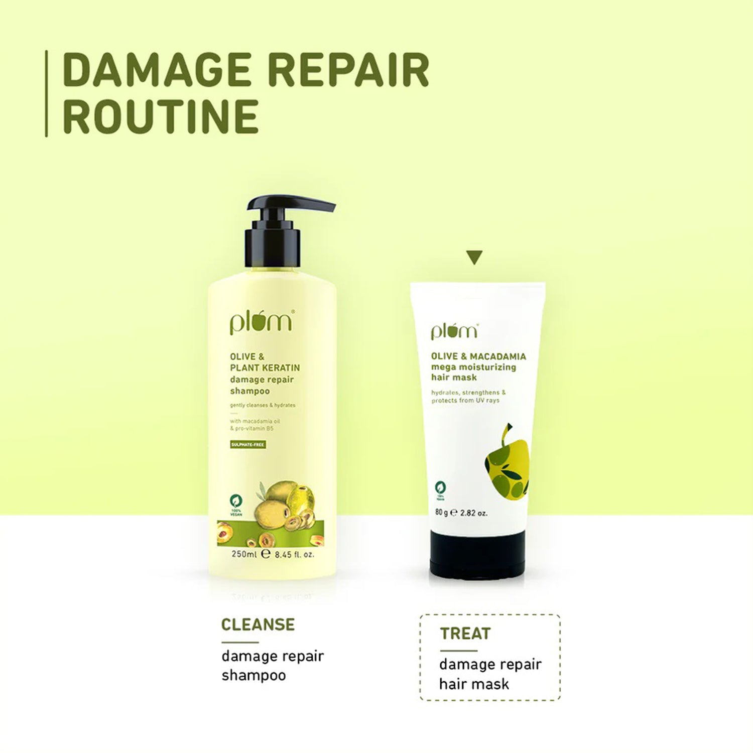 Plum Olive & Macadamia Mega Moisturizing Hair Mask