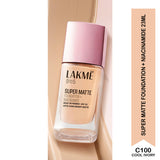 Lakme 9 To Super Matte Foundation + Niacinamide 23ML