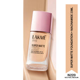 Lakme 9 To Super Matte Foundation + Niacinamide 23ML