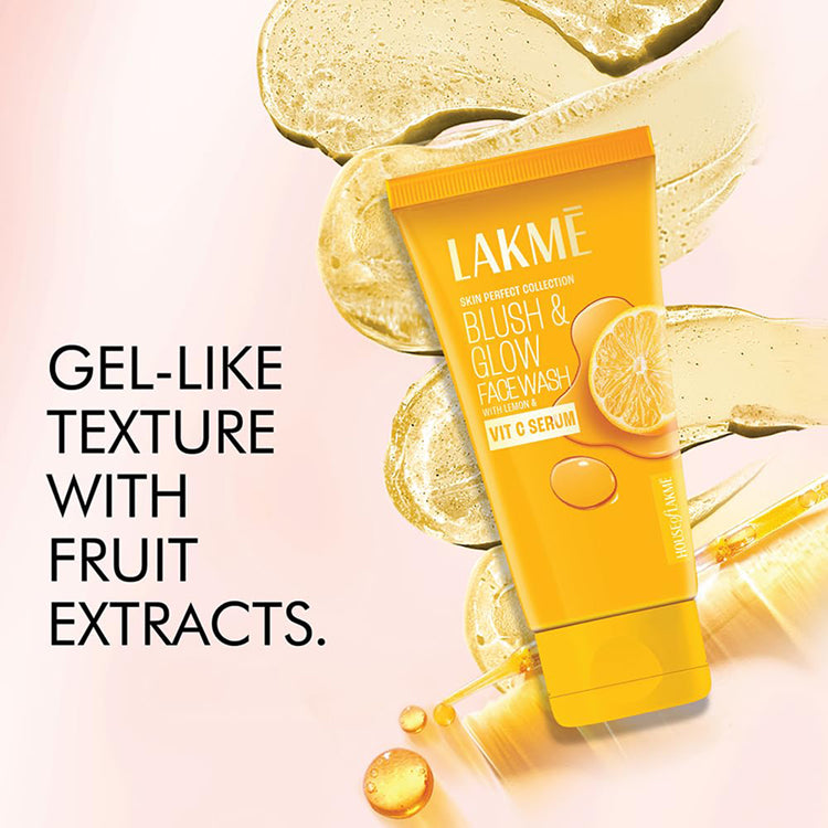 Lakme Blush & Glow Lemon Freshness Gel Face Wash