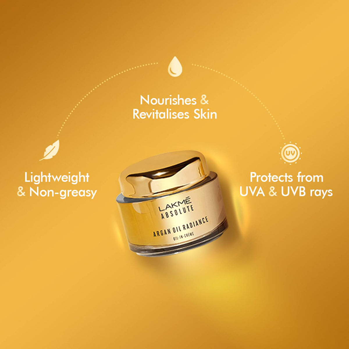 Lakme Absolute Argan Oil Radiance Oil-In-creme