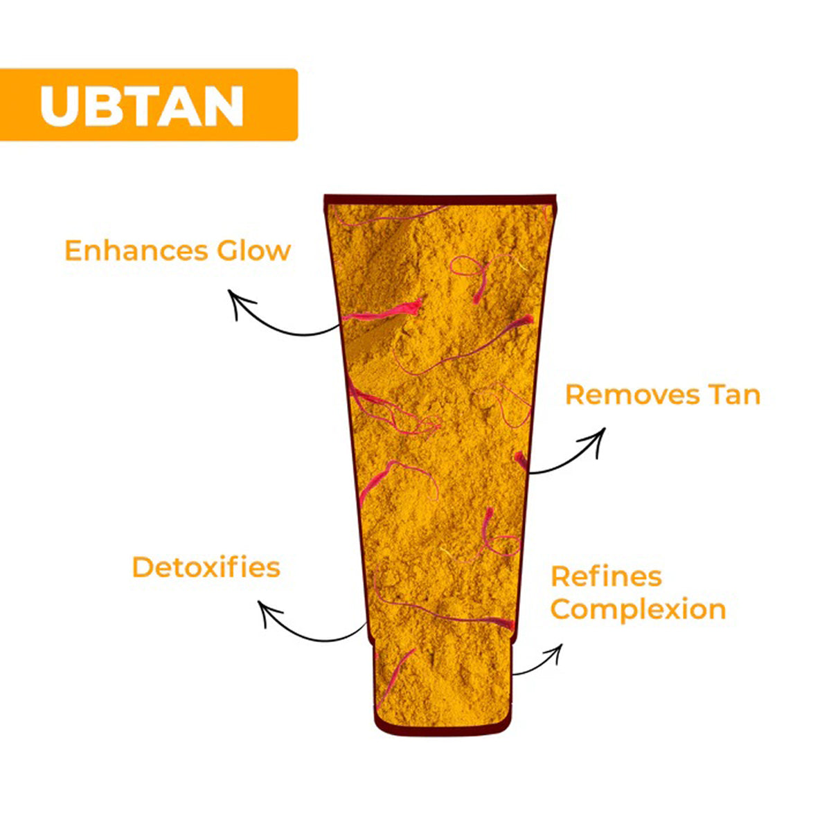 Good Vibes Ubtan De-Tan Glow Face Wash