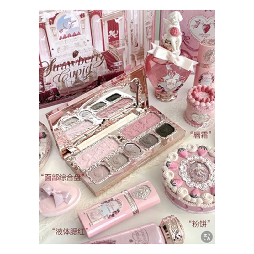 Flower Knows Strawberry Cupid Collection Make Up Palette 14g