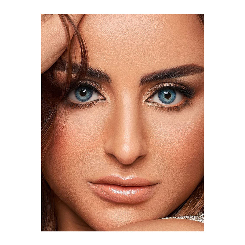 Dahab Contact Lenses 1 Lumirere Blue 5 PAIR BOX