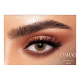Dahab Contact Lenses 15 Creamy 5 PAIR BOX