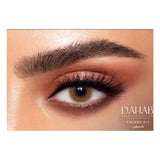 Dahab Contact Lenses 17 Lumirere Brown 5 PAIR BOX