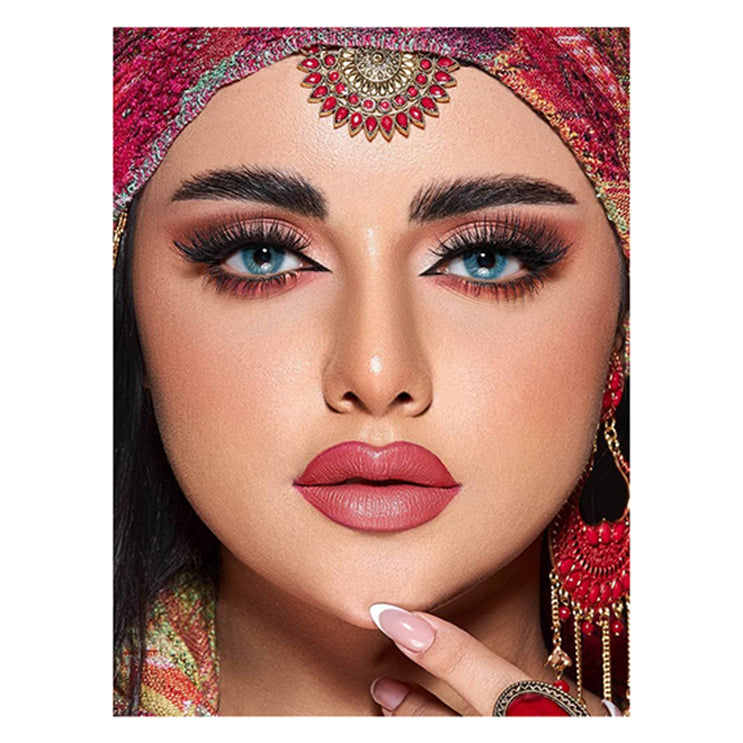 Dahab Contact Lenses 22 Tiffany Blue 5 PAIR BOX